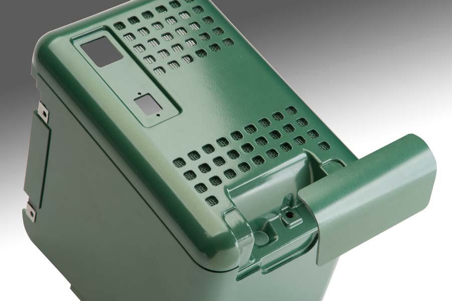 Thermoformed housing: machine for DNA processing